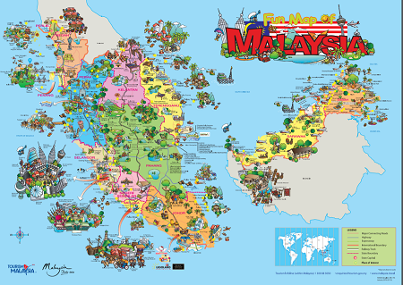 マレーシア 地図