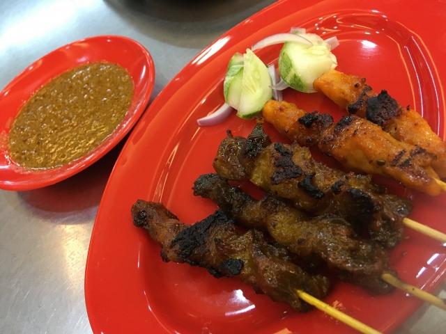 ペナンの食べ物 サテー