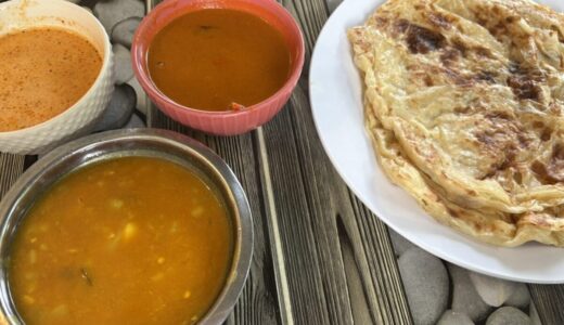 ペナン絶品グルメシリーズ：【ロティチャナイ】朝食の王様！薄焼きパンと絶品カレーの組み合わせ