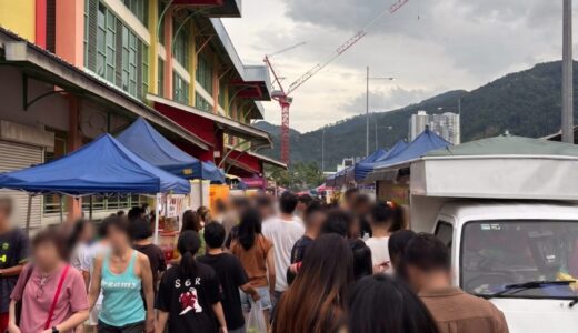 ペナン島のナイトマーケット「パサールマラム」曜日替わりで開く夜市の歩き方
