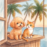 Momo and Happy
